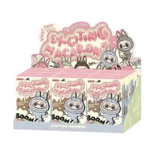 POP MART Labubu The Monsters Etciting Macaron Plush Blind Box One Set (6pcs) - Picture 1 of 9