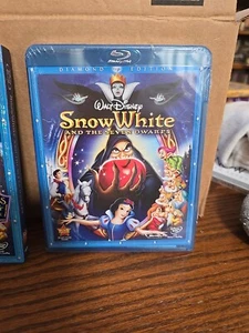 Snow White & The Seven Dwarfs (Blu-ray & DVD) Diamond Edition Like New - Picture 1 of 5