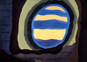 10113.Decor Poster.Room wall art design.Arthur Dove painting Out the Window - Picture 1 of 1
