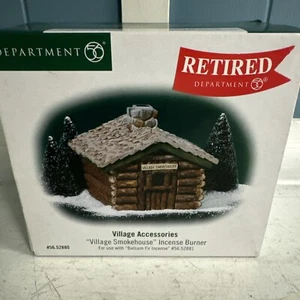 Department 56 Village Accessories Village Smokehouse incense Burner RETIRED - Picture 1 of 4