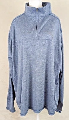 Columbia Talla XL Tenino Hills II Media Cremallera Pullover Top Azul Manga Larga Camisa 4560 Foto 1 de 4