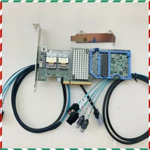 9207-8I 8-Port 6Gbps PCI-e IT MODE FW:P20 LSI 9207-8I +2*SFF8087 SATA US - Picture 1 of 5