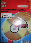 HAMA EasyLine Archivierung für 2 DVD/DVD-ROM Doppel-Box 5er-Pack 00016805