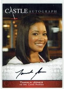 Castle Seasons 3 & 4 Cryptozoic 2014 Auto Autograph Tamala Jones Dr Lanie Parish - Picture 1 of 1