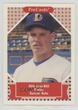 1991 ProCards Tomorrow's Heroes Don Strange #189