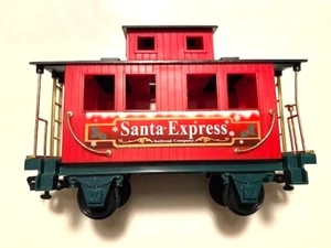 G Scale Santa Express Caboose Car by Eztec (Scientific Toys) - Picture 1 of 2