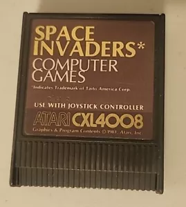 Space Invaders (Atari 400 800 XL XE) funciona probado) - Imagen 1 de 2