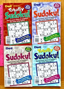Lot of 4 Dell Totally Sudoku   NEW w FREE SHIPPING - Picture 1 of 1