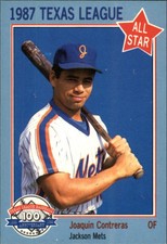 1987 Texas League All-Stars Feder #16 Joaquin Contreras