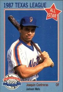 1987 Texas League All-Stars Feder #16 Joaquin Contreras