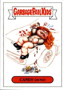 2018 Garbage Pail Kids Rock Roll Hall of Lame 10 Sticker Card Set 171 Made RARE