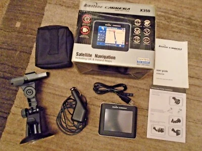 Binatone Carrera X350 - Sat Nav / GPS - Boxed & Complete - Works Great - Image 1 of 4