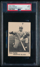 1975 TCMA '74 International League All-Stars Gary Carter xrc rookie rc PSA 9