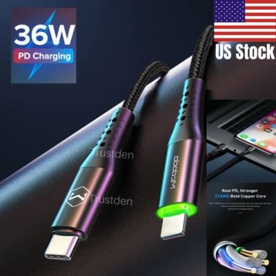 Mcdodo USB-C Type-C PD Fast Charger Adapter Cable for iPhone 13 12 11 XS XR X 8 - Image 1 of 4