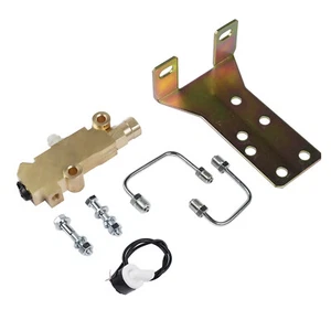 Proportioning Valve disc Drum + Bracket + Lines + Brake Switch Cable PV2K-2BM - Picture 1 of 10