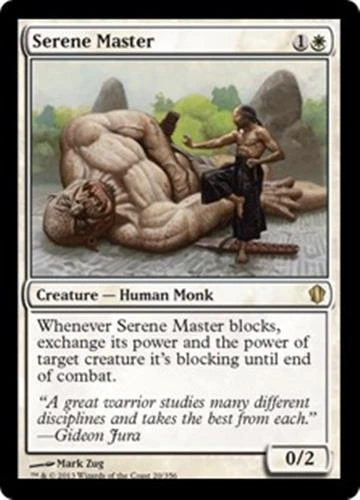 MTG - SERENE MASTER - Commander 2013 (R) - Image 1 of 1