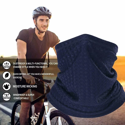 Media máscara facial protección UV solar motocicleta ciclismo pesca cuello polaina EE. UU. Foto 1 de 4