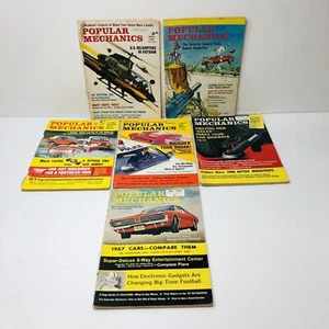 Popular Mechanics Magazine Bundle Vintage 1960s Cars Planes Boats Trains Books - Picture 1 of 23