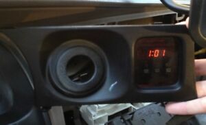 Toyota Tacoma OEM Digital Clock + Bezel TESTED 1995-2004 Part 83910-35020 ORANGE