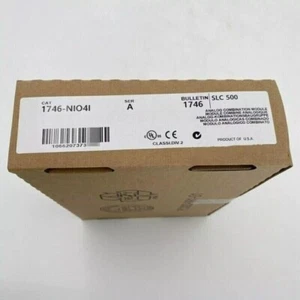 New Factroy Sealed AB 1746-NIO4I SLC 500 Analog Output Module 1746NIO4I - Bild 1 von 2