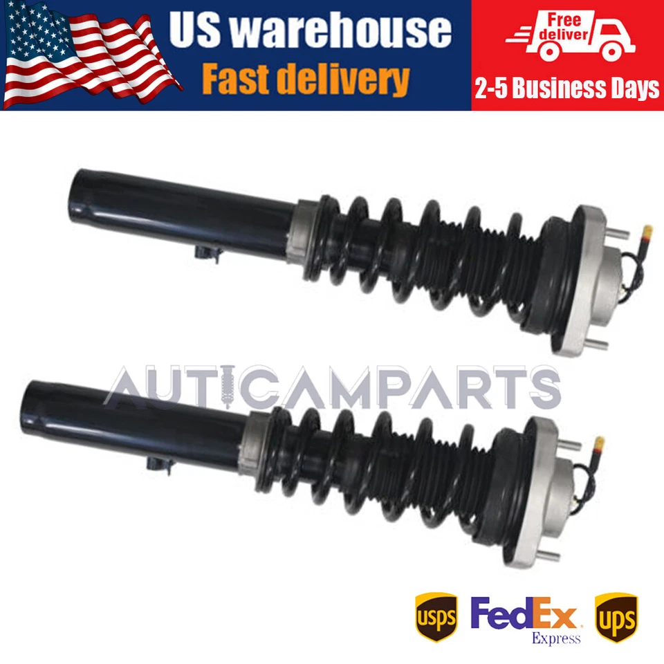 Amortiguadores delanteros 2 piezas puntales con anuncios para Porsche Cayman Boxster 981 2013-2016 Foto 1 de 4