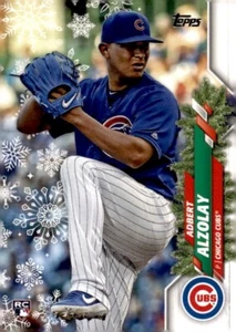 2020 Topps Walmart Holiday #171 Adbert Alzolay RC Chicago Cubs - Picture 1 of 2