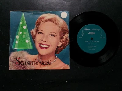 SEASON'S GREETINGS Dinah Shore 33 rpm record Capitol ( CHEVROLET DEALER ) - Image 1 of 4