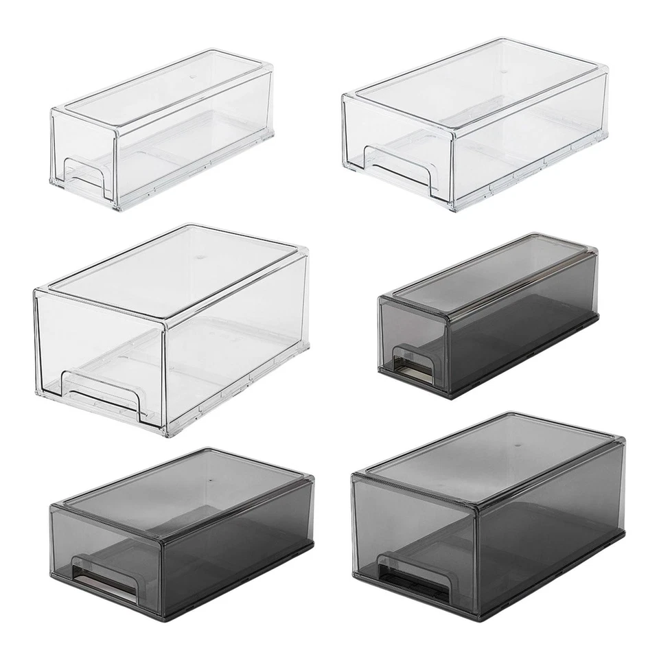 Desk Organizer with Drawer Desk Storage Container Versatile Acrylic Bathroom - Image 1 of 1