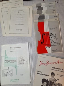 Lot Sheet Music Instructions Strings Mango Tango String Mix Vol 1 young strings+ - Picture 1 of 12