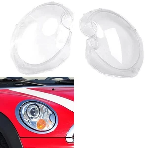 Front Headlight Clear Lens Cover for Mini Cooper R56 Hatchback Model 2009 2013 - Picture 1 of 12