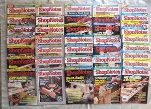 vintage used SHOP NOTES WOODWORKING MAGAZINE LOT (37) 2002-2014 - Bild 1 von 5