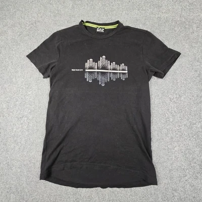 Emporio Armani Shirt Mens XSMALL black EA7 T Shirt short sleeve cotton Size XS - image 1 of 4