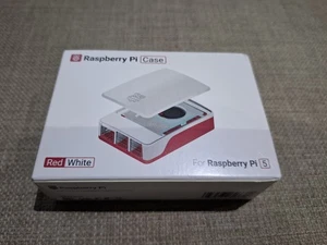 Raspberry Pi 5 Model Official PSU Case USB C UK Plug, White Power Supply - Picture 1 of 4