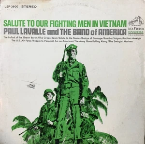 Paul Lavalle And His Band, Salute To Our Fighting Men In Vietnam, (LP, Album), N - Picture 1 of 6