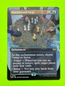 MTG Tarkir Dragonstorm - Glacierwood Siege - Non-Foil - Borderless - Picture 1 of 2