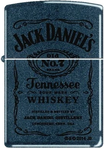 Zippo Jack Daniel's Daniels Black Matte w/ Black Print a MUST Have Lighter Rare - Picture 1 of 2