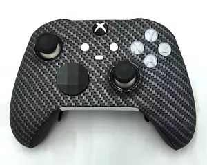 Controller Xbox Series X Elite Series 2 personalizzato - Soft Touch nero argento carbonio - Foto 1 di 9
