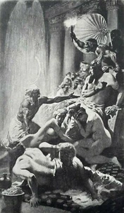 1928 NORMAN LINDSAY, LEGEND, ORIGINAL COLLOTYPE 1/550 FREE EXPRESS W/WIDE - Picture 1 of 2