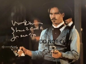TOMBSTONE Autographed Signed 8x10 Reprint Photo - Val Kilmer !! - Picture 1 of 1
