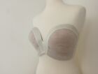  Wonderbra Cream And Nude lace front strapless Bra 38D BNWOT