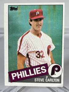 Steve Carlton 1985 Topps #360 Philadelphia Phillies