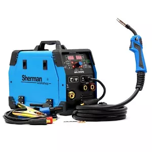 MIG/MAG 3in1 Inverter Welder 200A Welding machine MMA TIG BRAZING SHERMAN 200 HD - Picture 1 of 8