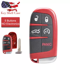 Para Dodge Challenger 2015-2019 Mando a distancia Llavero Cubierta Carcasa Estuche M3N-40821302 - Imagen 1 de 7