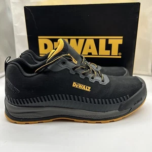 NIB DeWALT Work Shoes Men's Sz 11.5M Henderson Composite Toe Black Sneaker - Picture 1 of 12