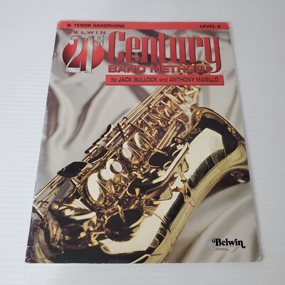 Belwin 21st Century Band Method Level 2 Bb Tenor Saxophone Sheet Music Lessons - Image 1 of 4