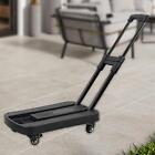 Folding Hand Truck Dolly Cart Travel Shopping Compact Luggage Trolley Cart