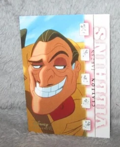 2003 Disney Treasures ~ Nr. 15 Tarzan Clayton Bösewicht Oberdeck Sammelkarte - Bild 1 von 2