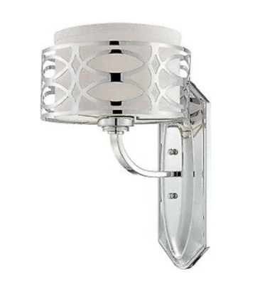 Set of 2 Nuvo Lighting-60/4621-Harlow - 1 Light Bath Vanity Polished Nickel -New - Image 1 of 2