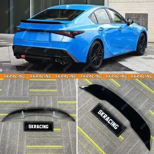 Fit for Lexus IS350 IS500 21-24 Gloss Black/Carbon Fiber Rear Trunk Spoiler Wing - Bild 1 von 56