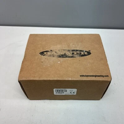 BANNER ENGINEERING QT50ULBQ6-CRFV SENSOR - Image 1 of 3